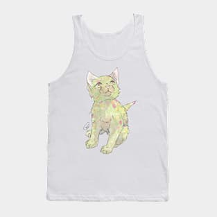 Wildflower Kitten Tank Top